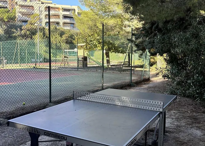 Апартаменты Le Ciel De Fabron Piscine Et Tennis *